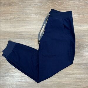 Figs Women's Navy Zamora Jogger Scrub Pants - XS - Petite / Navy